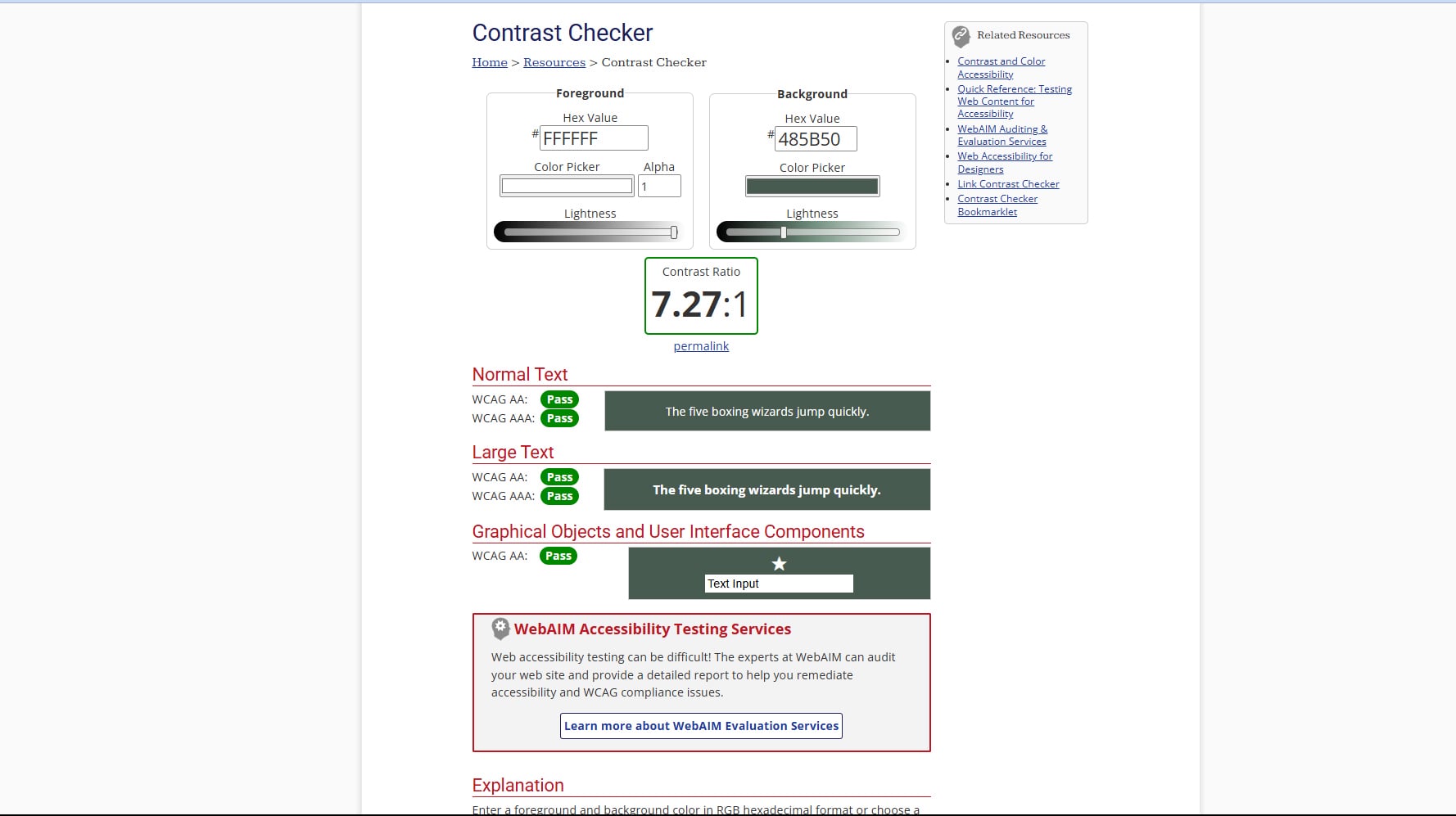 Prüfbericht 1 zur Barrierefreiheit